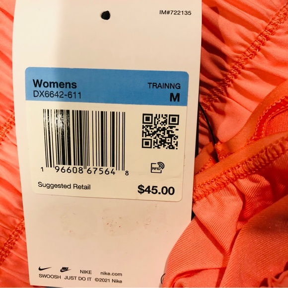 NIKE One Dri-FIT Ultra high-Waisted 3 Brief Lined Shorts DX6642-611 Size M - Picture 6 of 11